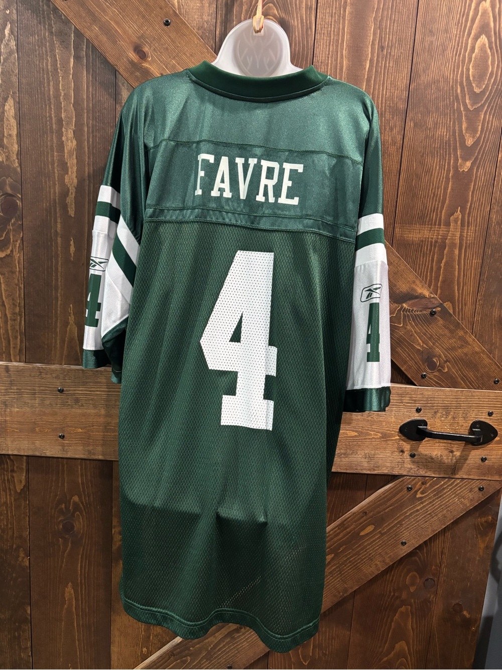 NFL Reebok Brett Favre New York Jets #4 Jersey